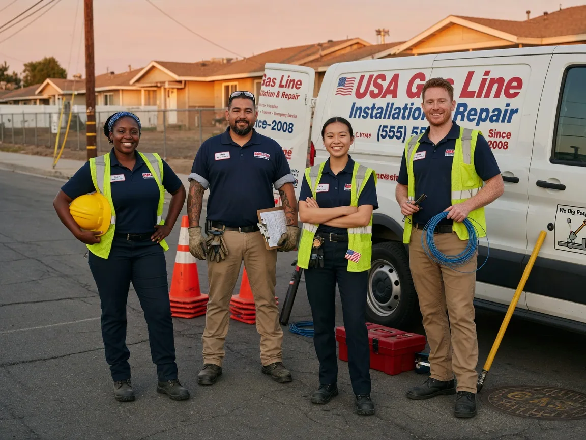 Gas Line Installation company in Manter, KS